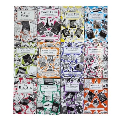 Swallows and Amazons Complete Collection 12 Books Set - Ages 8-12 - Paperback