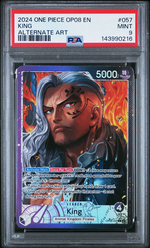 King (Parallel) graded PSA 9 for sale on eBay