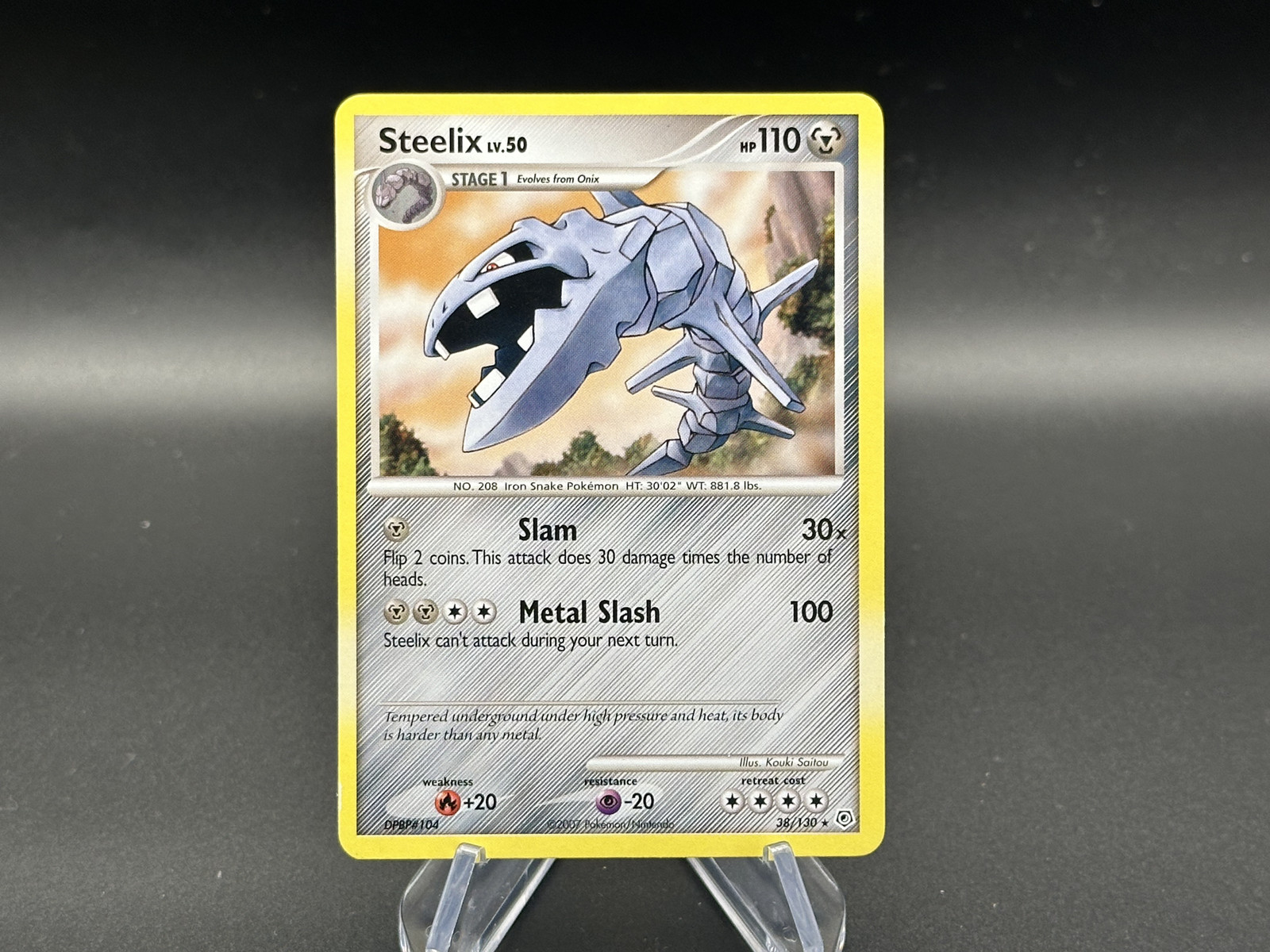 Steelix - 38/130 Diamond & Pearl - Pokémon TCG - 2007