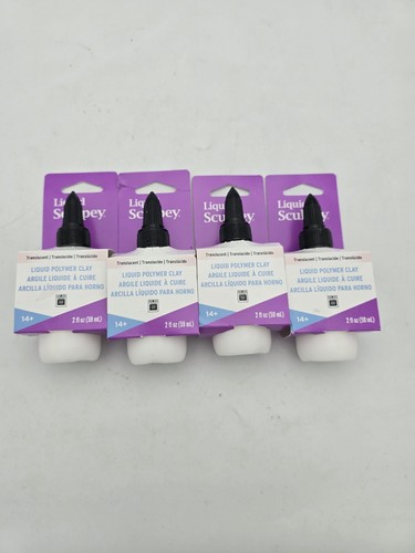 4x Liquid Sculpey 1oz White - Picture 3 of 3