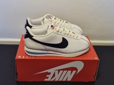Nike Cortez. White/black/blue. Size 3.5. Brand New