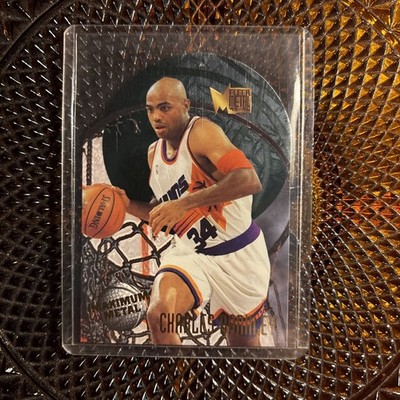 1995 Fleer Metal Charles Barkley #1 Maximum Metal Die-Cut