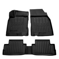 GummifußMatten FüR Nissan Qashqai 2014-2021 3D Schalen Set Automatten