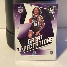 2024-25 Donruss Basketball Great X-Pectations Disco Insert SSP Devin Carter Rc