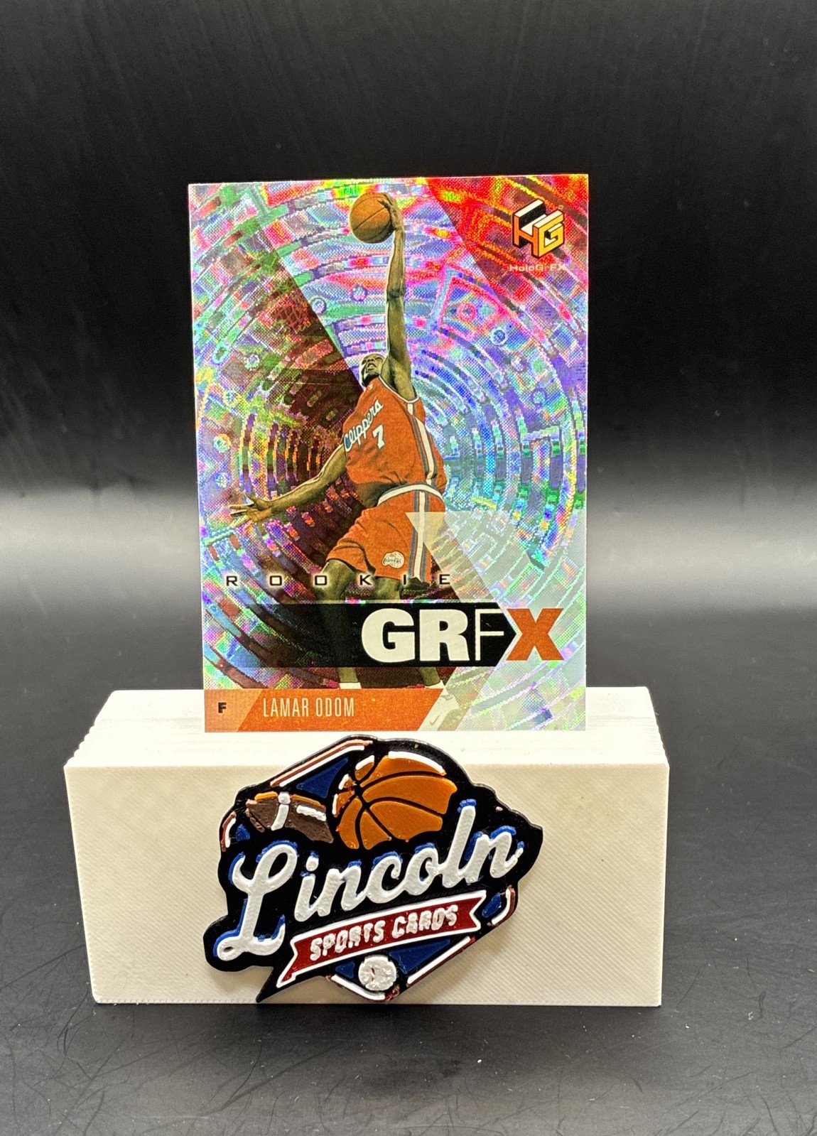 1999-00 Upper Deck HoloGrFX - Rookie GRFX Lamar Odom #62 (RC)