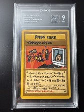 1998 Pokémon Japanese Vending Series III IMAKUNI?'S PC GRADED TAG 9