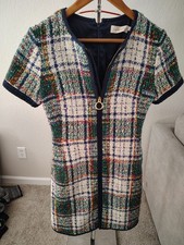 Tory Burch  Tweed Dress 0 Xz S 
