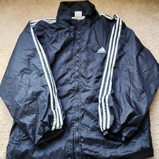 Early 90 vintage adidas mens jacket size L wi...