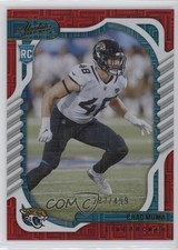 2022 Panini Absolute Rookies Red Squares 287/499 Chad Muma #151 0q3