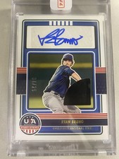 2023 Stars & Stripes Collegiate Team Gloves #CNTS-RB Ryan Bruno Auto /25 Sealed