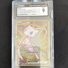 Mew ex 205/165 Sv: Scarlet & Violet 151 Gold Metal Ultra-Premium CGC 9 2023 Card