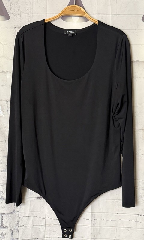 Express Black Bodysuit Sz XL