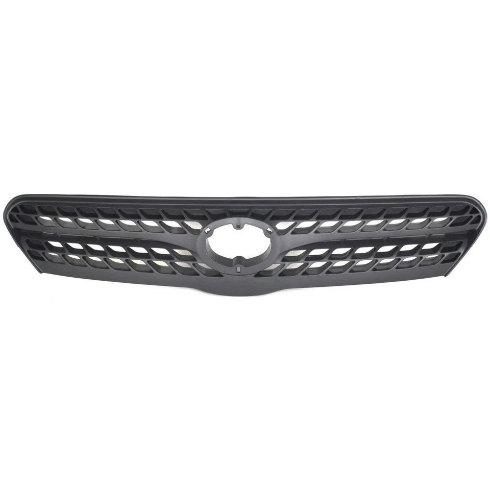 Fits 2005-2008 Toyota Matrix New Front Bumper Upper Lower Grille Textured Black Foto 2 de 4