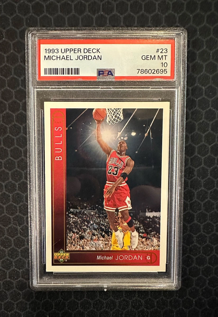 Michael Jordan PSA 10 Graded Basketball Trading Cards for sale | eBay