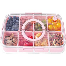 Snackbox, Snackteller, Kinder, Organizer, BPA-frei, Spülmaschinenfest, Mikrow...