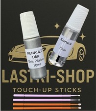 Lackstift-Set RENAULT D69 Platingrau met. / Gris-Platine, 2x 10ml + 4 Lacktupfer
