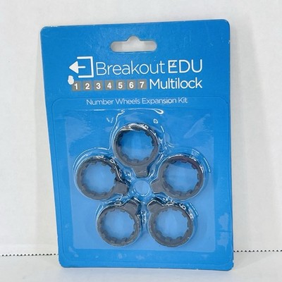 Breakout EDU Number Wheels Replacement Interchangeable Expansion Multi LockREAD