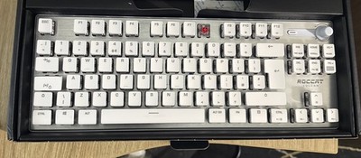 *1 KAPPE FEHLT* ROCCAT Vulcan TKL Pro Optische Gaming Tastatur - Weiß