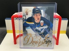2025-26 Flair - Rookies Dalibor Dvorsky #175 (RC) Gold Spectrum SP - Blues