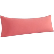 Body Pillowcase - Brushed Microfiber 20x54 Body 20" x 54" Coral Pink