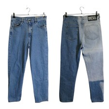 JEANS DIESEL D-EISELLE VITA ALTA DRITTA UNISEX W-32 L-32 MADE IN ITALY