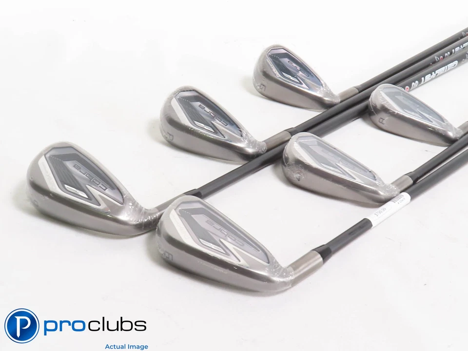 NEW Left Handed Cobra DARKSPEED 6-PW,GW IRON SET - Stiff Flex Graphite 424416 - Image 2 of 4