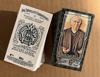 2025 Topps Allen & Ginter A&G BACK and BLACK BORDER MINI Cards #1-350 You  Pick!