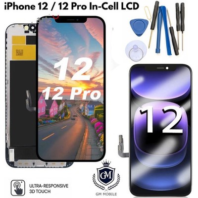 LCD für iPhone 12/12 Pro Full HD Display Digitizer Bildschirm Ersatz Reparatur Set