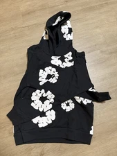 BLACK AND WHITE denim tears hoodie size S hoodie size S-XL FAST SHIPPING