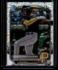 2025 Bowman Chrome #BCP-233 Jhonny Severino Prospects Mini-Diamond
