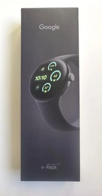 Google Pixel Watch 3 LTE 41mm - Matte Black Obsidian - Active Band - NEU OVP