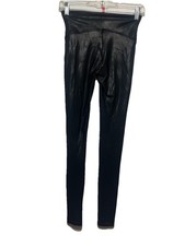 Spanx by Sara Blakely Womens SP Black Skinny Pants Leggings Athleisure