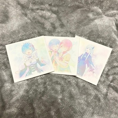 Rem Ram Echidna illustration board set of 3
