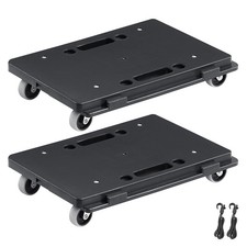 Uimoso 2PCS Platform Dolly Interlocking Edge Furniture Mover 500lbs Capacity