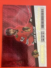 Nolan Allan 2024-25 Credentials Hockey Debut Ticket Access Red 23/99