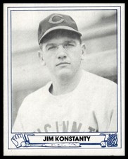 1983 TCMA 1944 Play Ball #30 Jim Konstanty