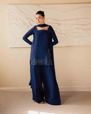 Pakistani Georgette Embroidered Sequence Work Readymade Salwar Suit