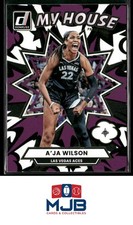 2025 Donruss WNBA A'ja Wilson My House Press Proof Purple #5 Las Vegas Aces