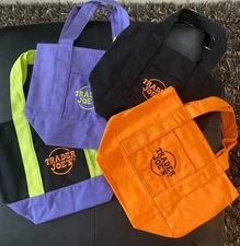 Trader Joe’s “Trick-or-Treat” Canvas Mini Tote Bag 