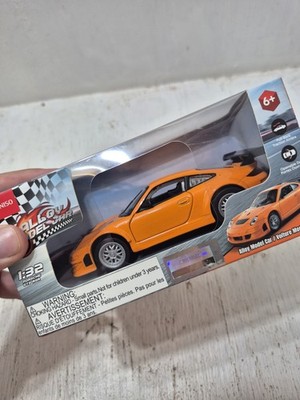 Miniso Porsche GT3 RSR Orange Diecast Alloy Model Car 1/32 1:32