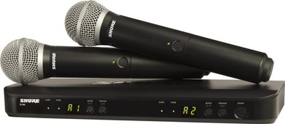 Shure BLX Wireless System H9 Dual HH System BLX2/PG58 BLX88