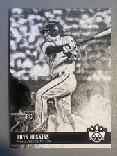 2018 Diamond Kings - Rhys Hoskins ( Phillies ) Rookie RC Black & White #121