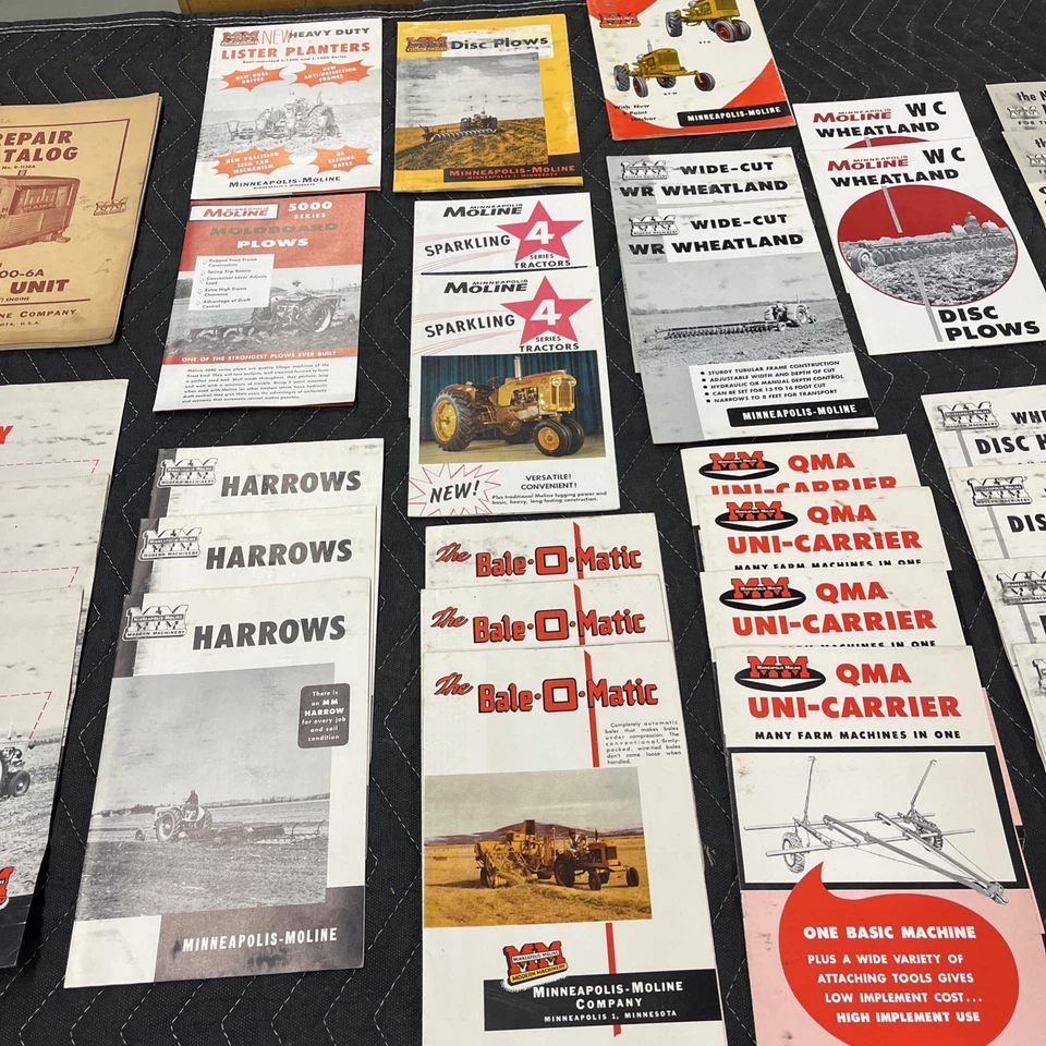 Lot Of Minneapolis Moline Sales Brochures - Image 3 of 4