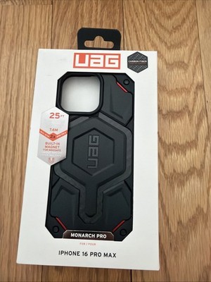 Case UAG MONARCH Pro MagSafe for Apple iPhone 16 Pro Max 6.9 2024 - Carbon Fiber