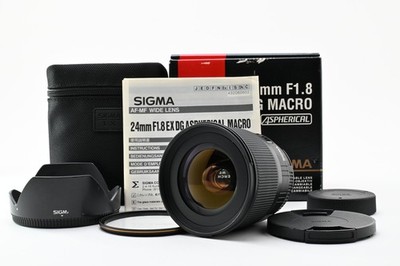 [Top MINT BOXED] Sigma 24mm f/1.8 D EX DG MACRO Aspherical AF Lens for Nikon JPN