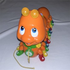 LeapFrog Alphabet Caterpillar Electronic Learning Toy Orange Letters A-Z 2001