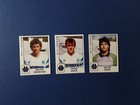 Panini Football 90 Marseille Vercruysse, Sauzée, Huard #128 , 133 , 138