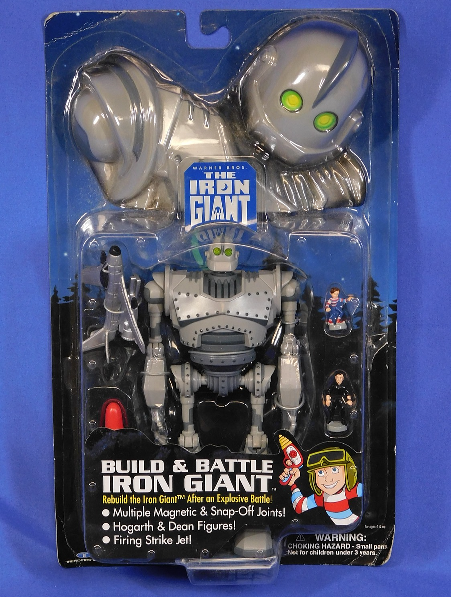 IRON GIANT BUILD & BATTLE FIGURE 1999 TRENDMASTERS | eBay