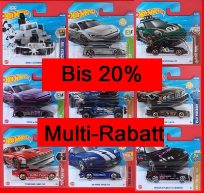 Hot Wheels 2025 und 2026  über 227  verschiedene Modelle   NEU&OVP,  Mix 12,