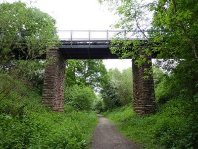 Photo A2 Bridge over the Merelake Way Kidsgrove A remarkably imposing br c2016